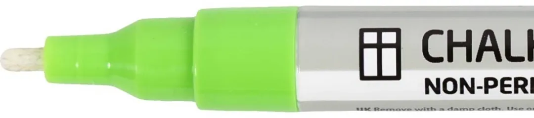 Creativ Company CC Chalk Markers Set 5 Stuks - 1,2-3mm