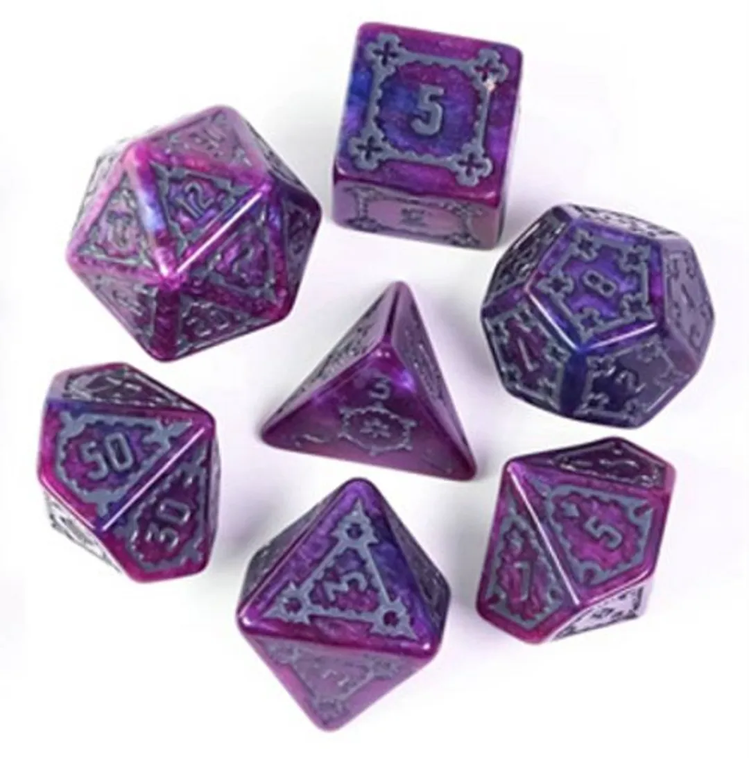 HOT Games Jumbo Dobbelstenen Set Paars