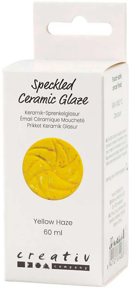Creativ Company Keramiek Glazuur Yellow Haze 60ml - Multicolor