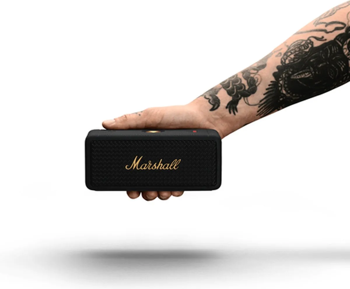 Marshall Emberton II Bluetooth Speaker - Zwart & Metaal - afbeelding 6 van 6