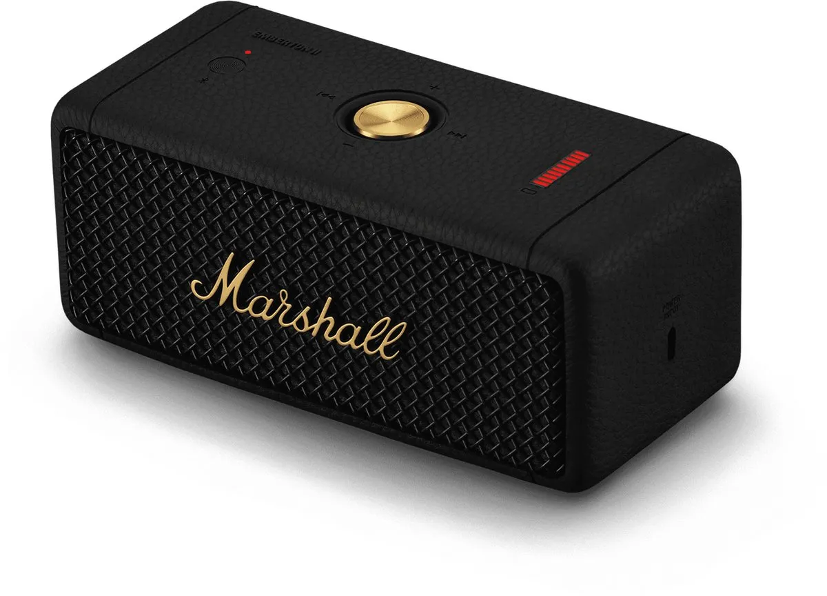 Marshall Emberton II Bluetooth Speaker - Zwart & Metaal