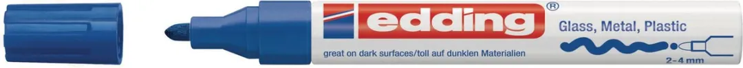edding 750 Glanslakmarker Blauw