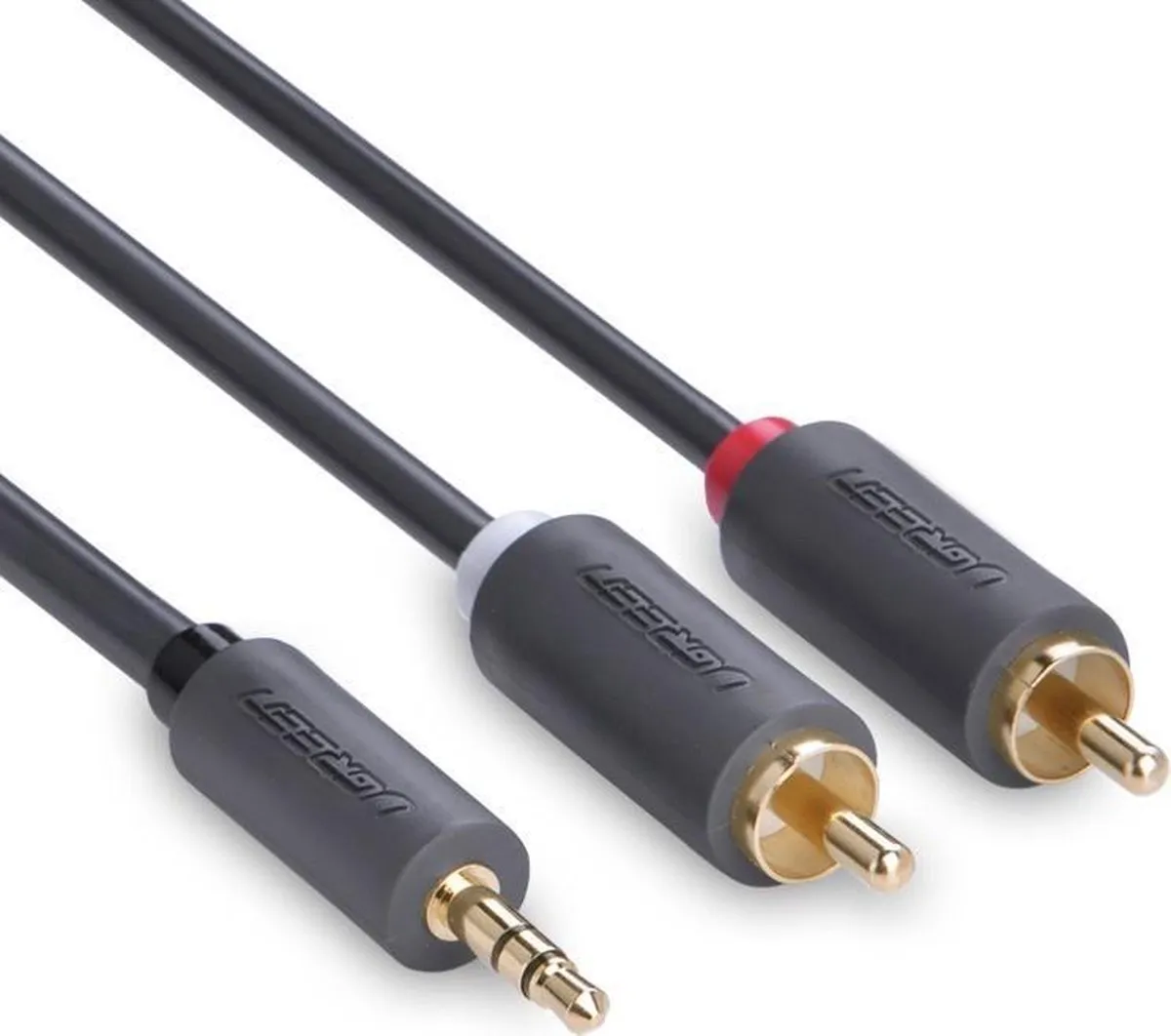 UGREEN 2x RCA naar 3.5mm Audiokabel 2M