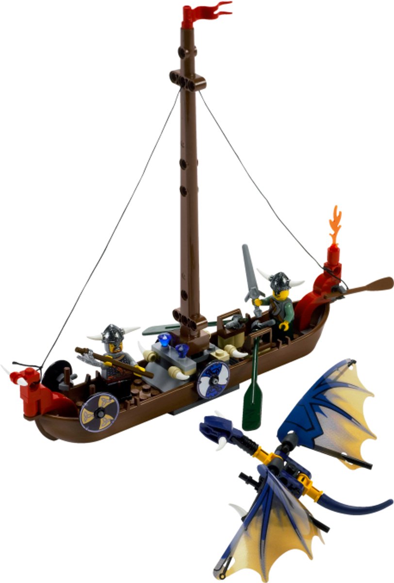 LEGO 7016 Vikings - Viking Boat vs. the Wyvern Dragon