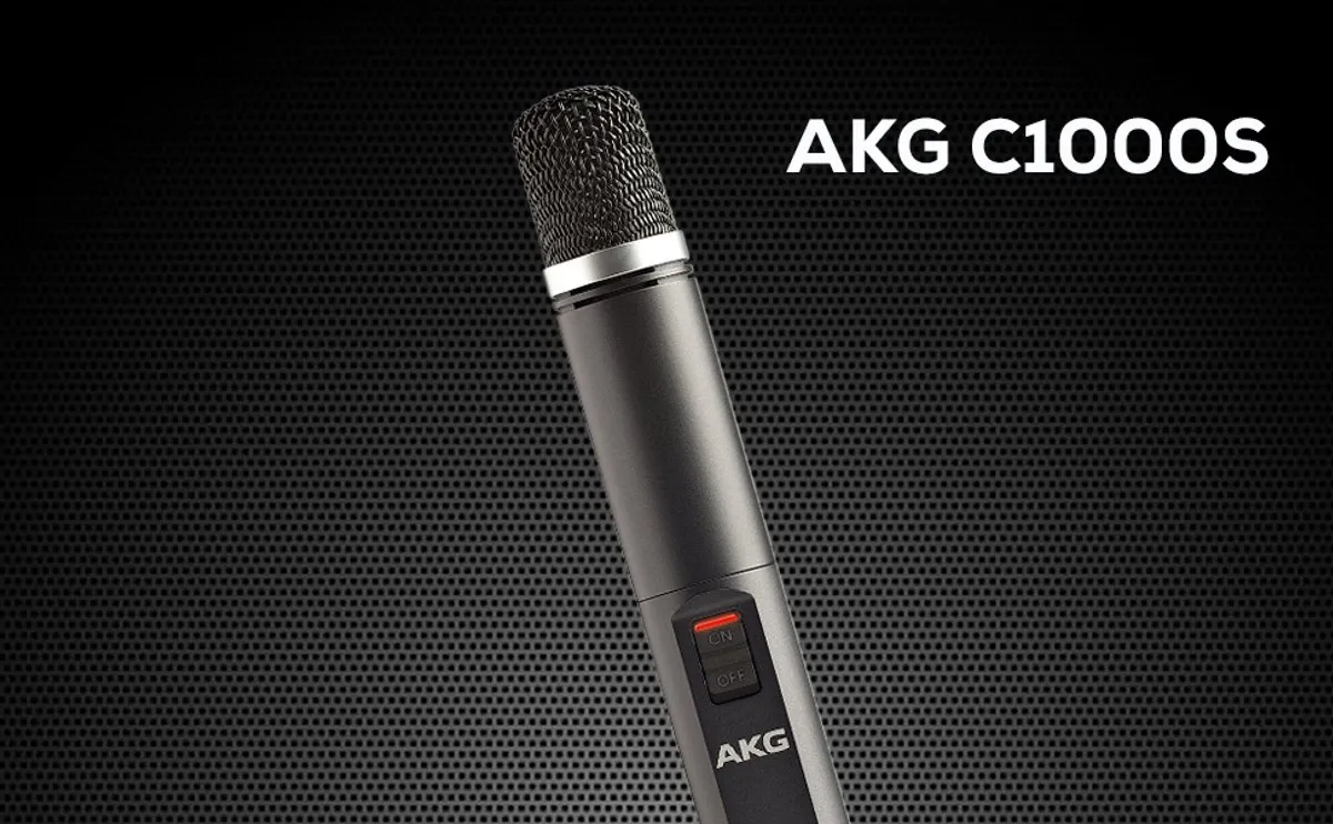 AKG C1000 S Instrumentmicrofoon - Zwart