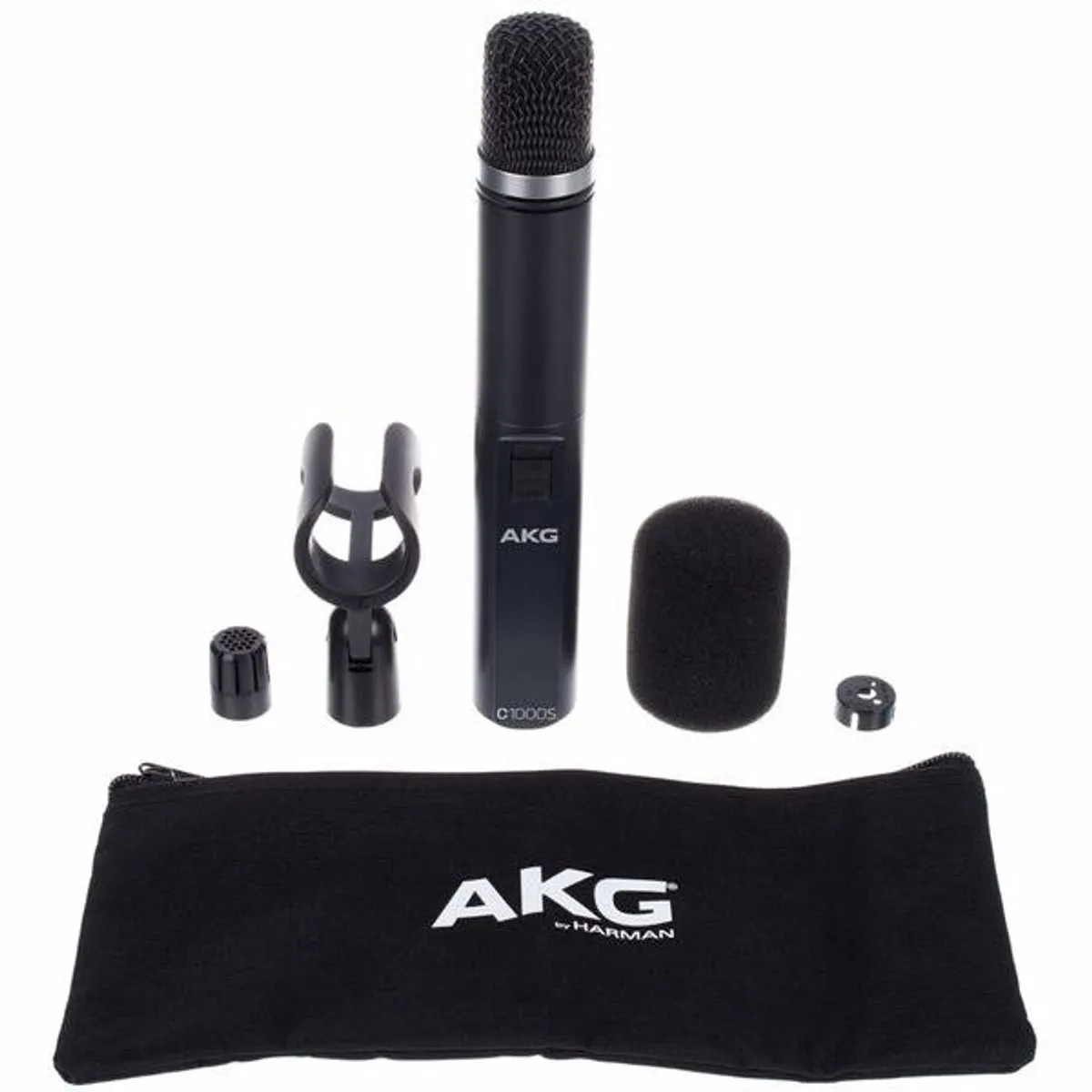 AKG C1000 S Instrumentmicrofoon - Zwart