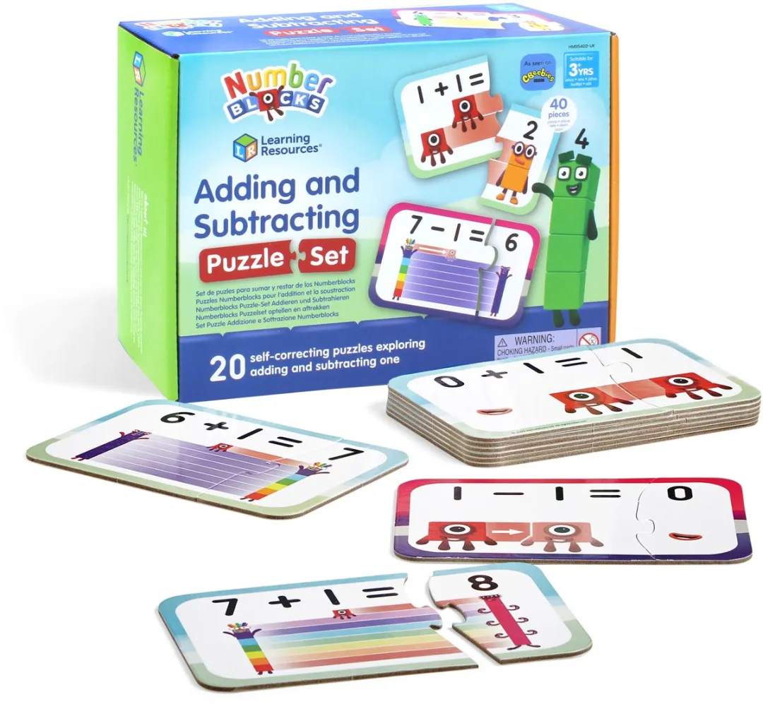 Learning Resources Number Blocks Puzzelset 1000 Stuks