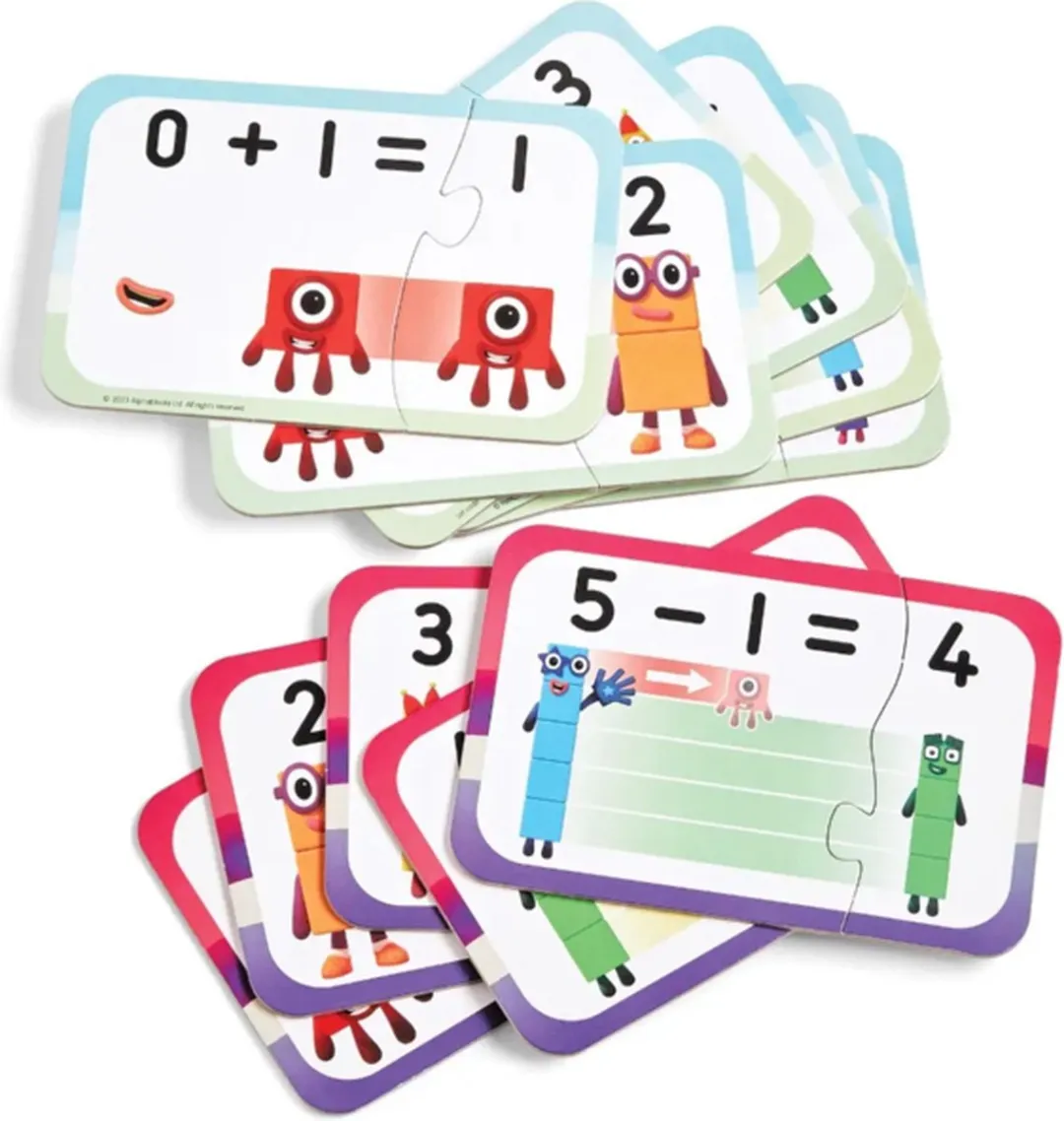 Learning Resources Number Blocks Puzzelset 1000 Stuks - Optellen & Aftrekken