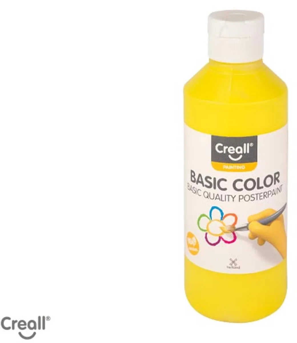 Creall Plakkaatverf Geel 250ml