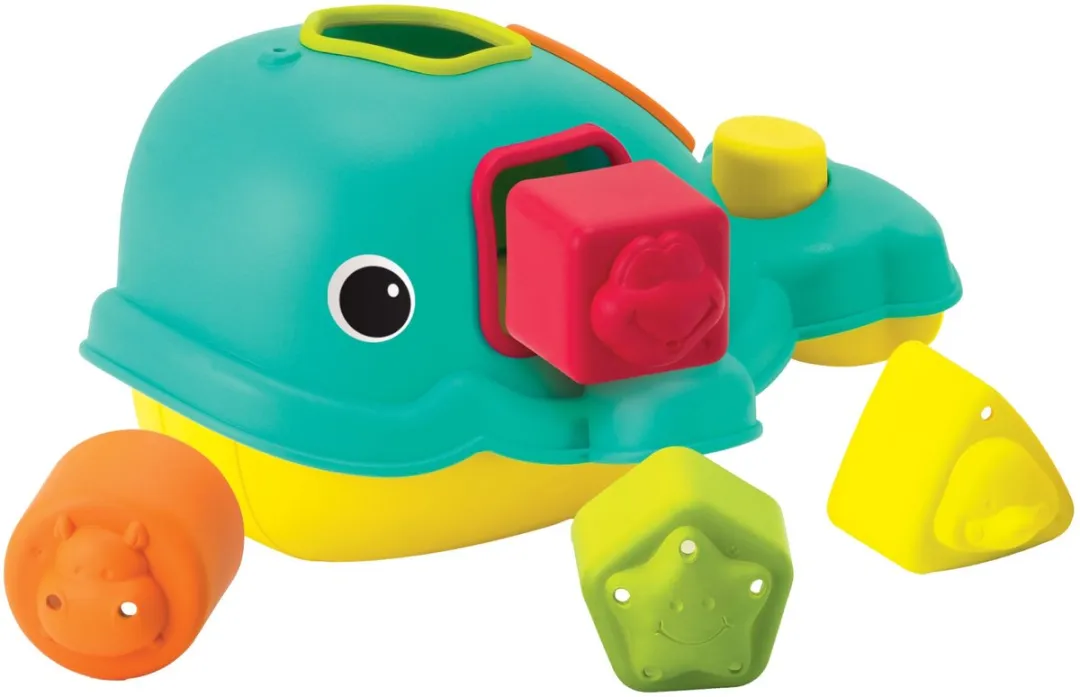 Infantino Orca the Whale Vormenstoof Badspeelgoed