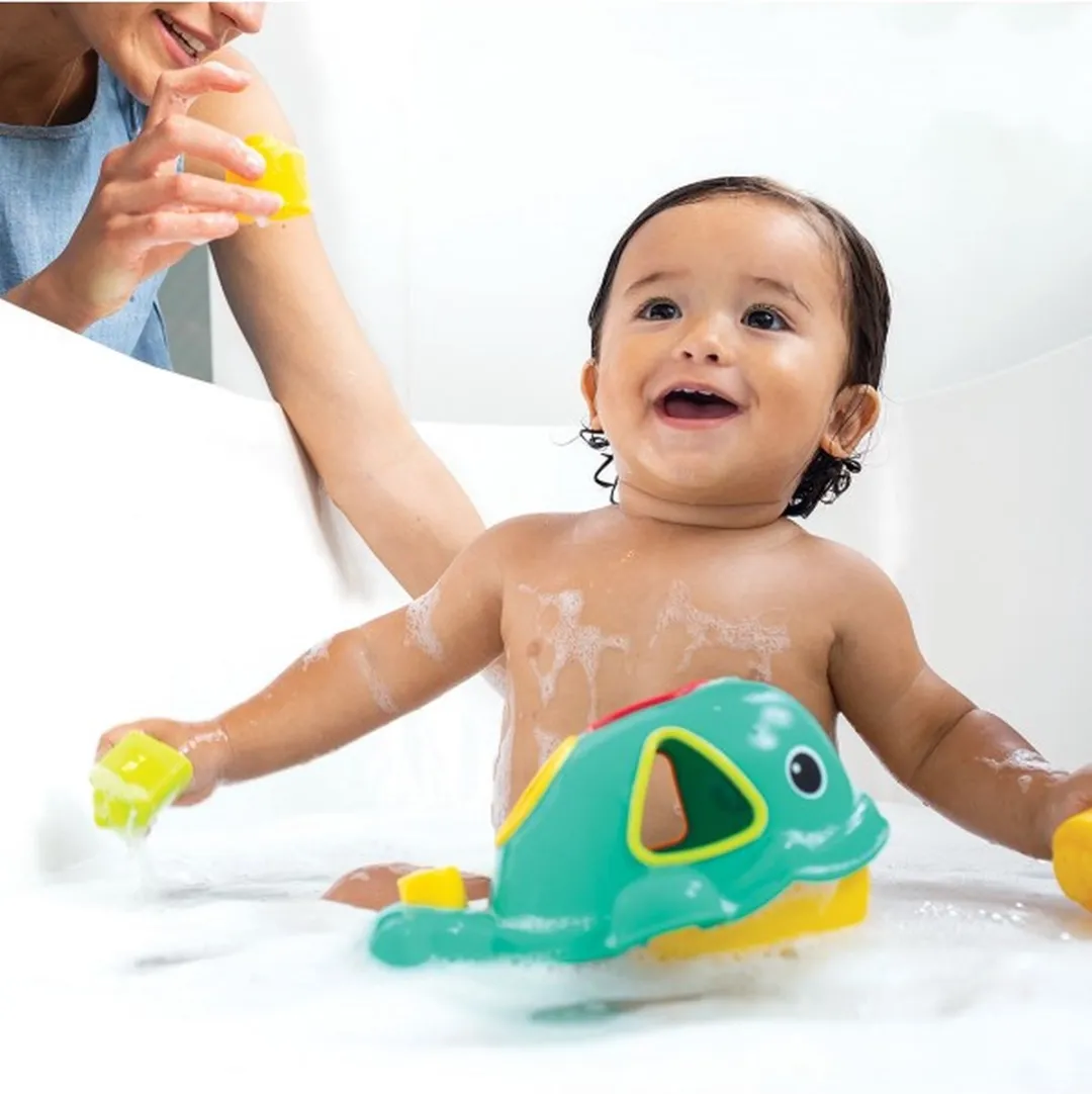 Infantino Orca the Whale Vormenstoof Badspeelgoed