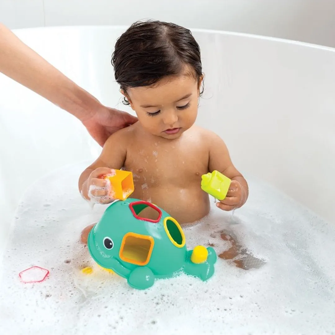 Infantino Orca the Whale Vormenstoof Badspeelgoed
