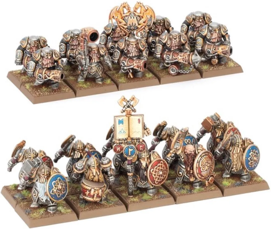 Games Workshop Warhammer Dwarfen Mountain Holds Ironbreakers 340 Onderdelen