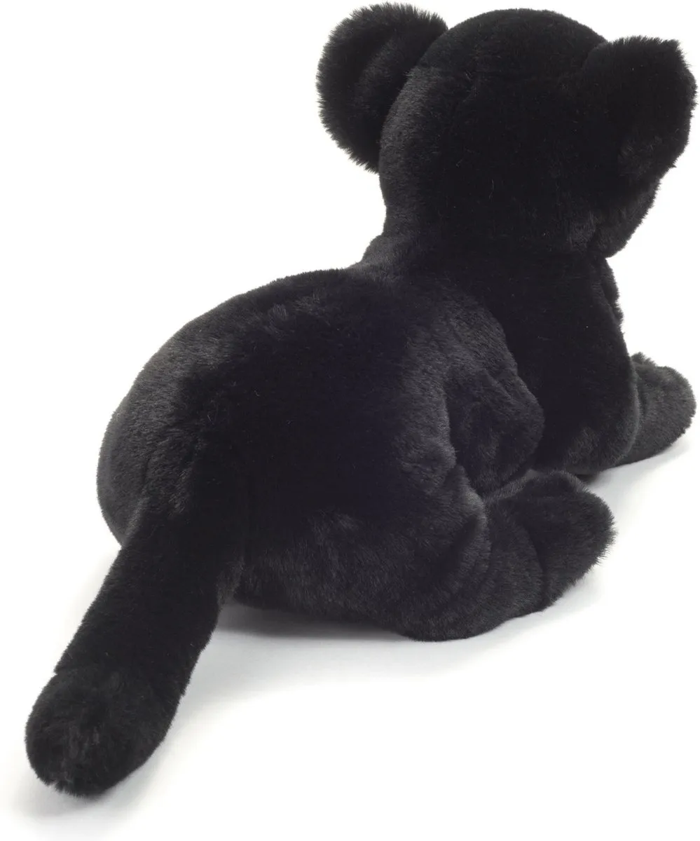 Teddy Hermann Knuffeldier Zwarte Panter - 30 cm - Zwart