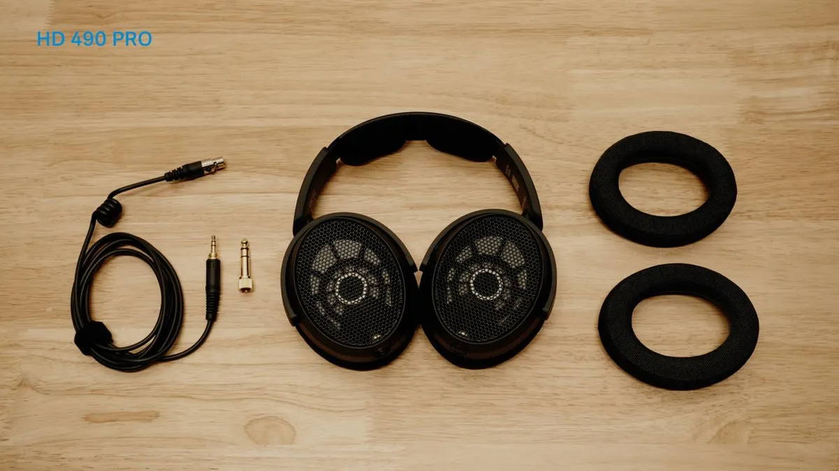 Sennheiser HD 490 Pro Koptelefoon - Zwart