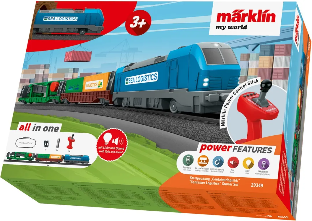 Märklin H0 Startset Containerlogistiek 29349