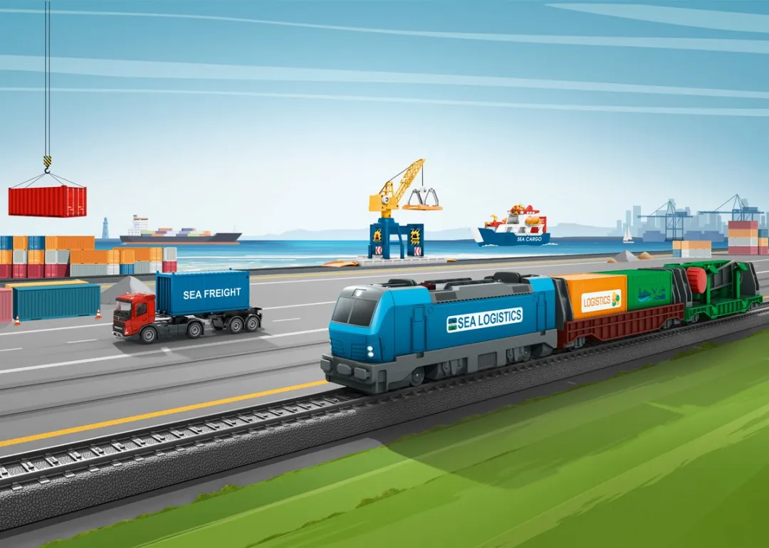 Märklin H0 Startset Containerlogistiek 29349 - Multicolor