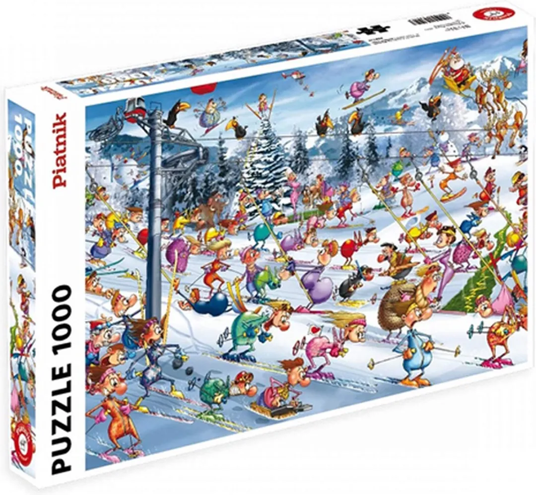 Piatnik Skiën Puzzel 1000 Stuks
