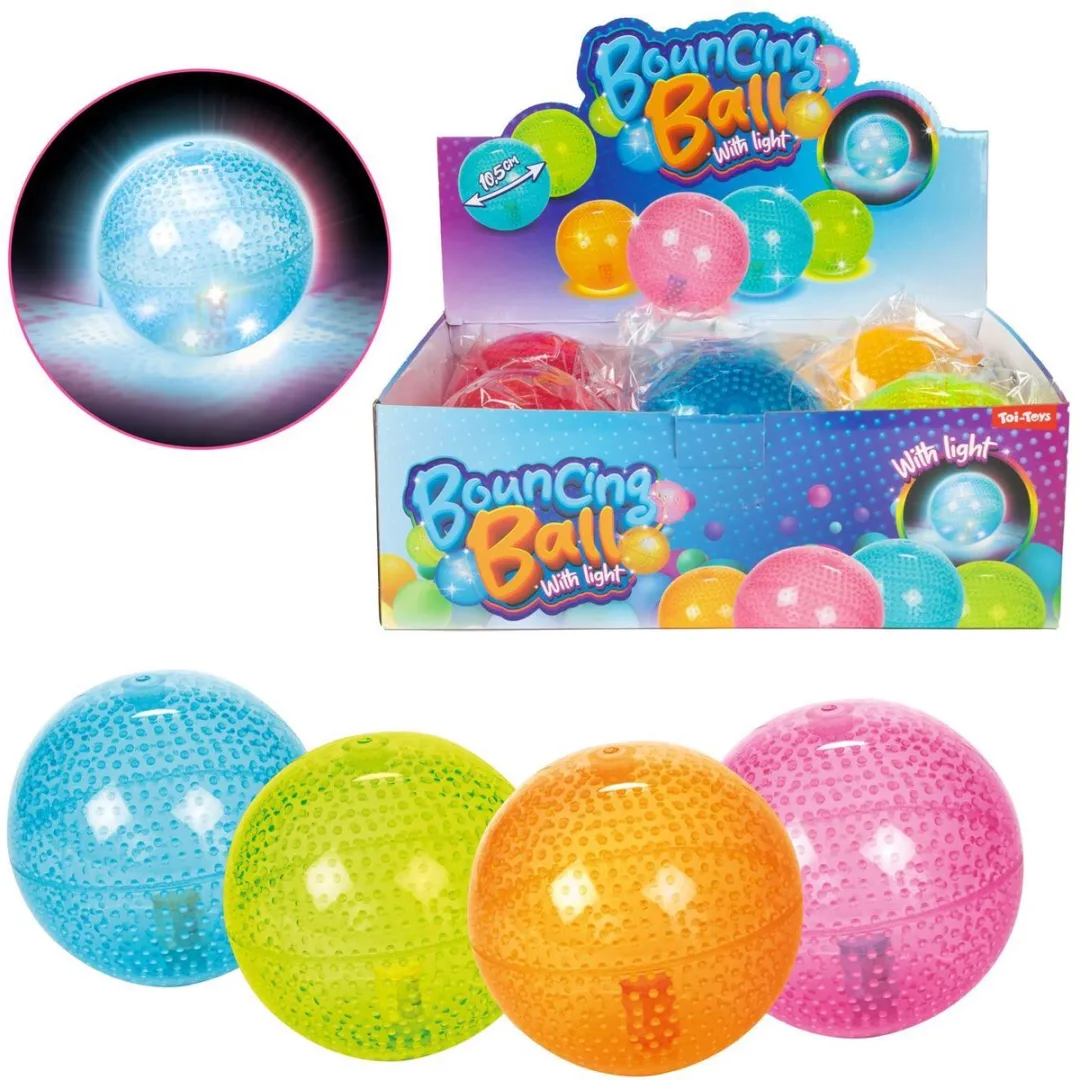 Toi-Toys Stuiterbal Neon 15cm
