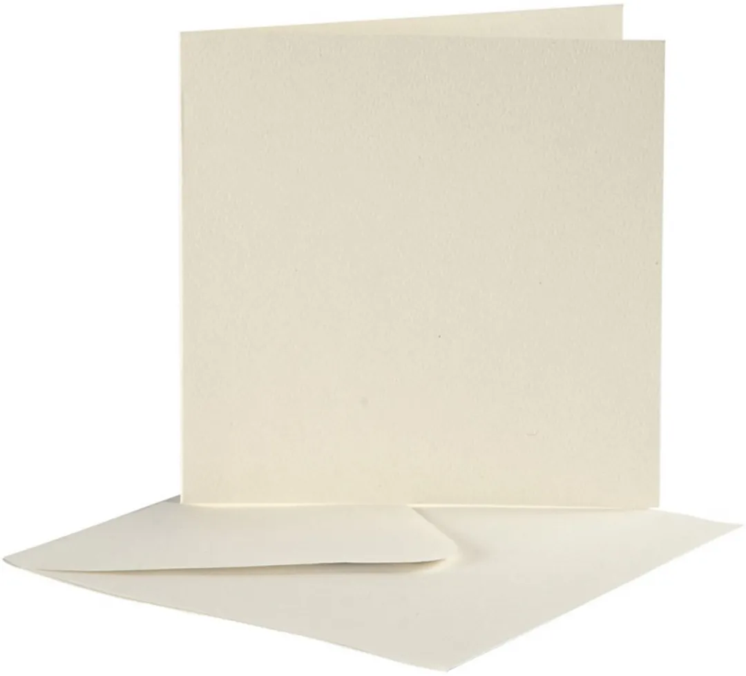 Creativ Company Kaarten & Enveloppen 12,5x12,5cm