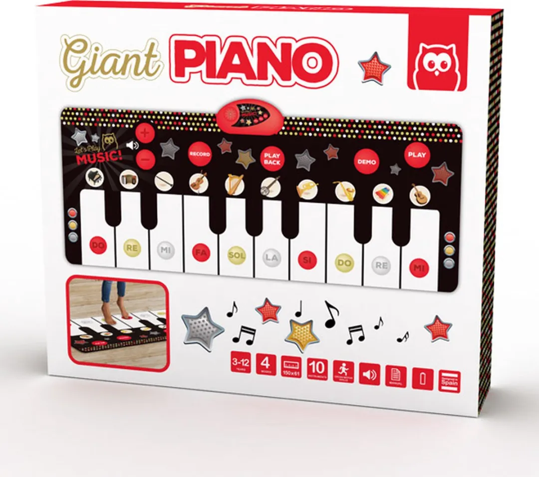 Eurekakids Giant Piano Vloerpiano 150cm