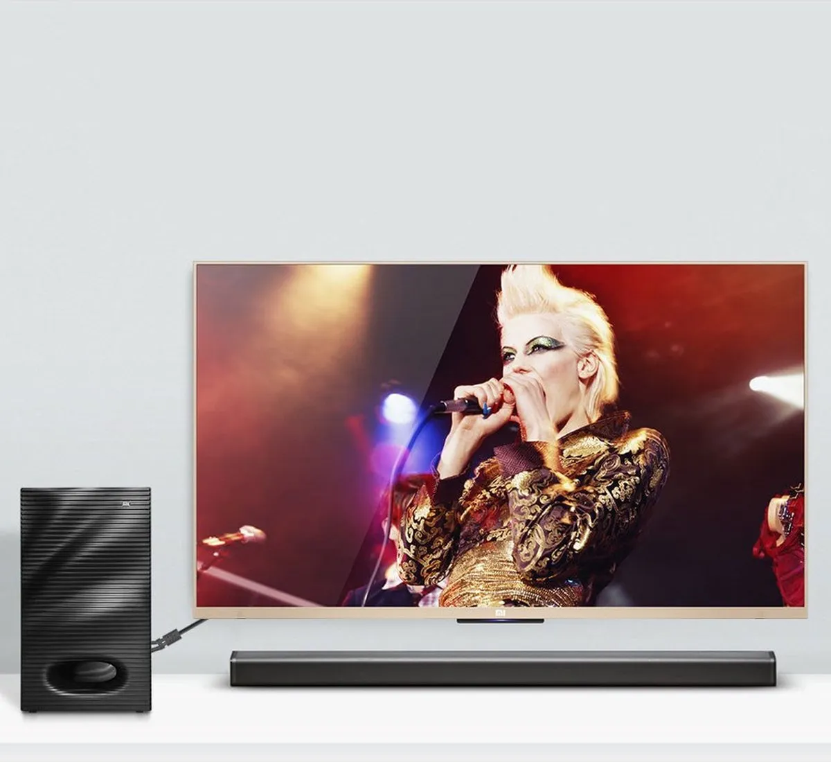 Ugreen 2x RCA naar 3.5mm Audiokabel 20cm - Grijs