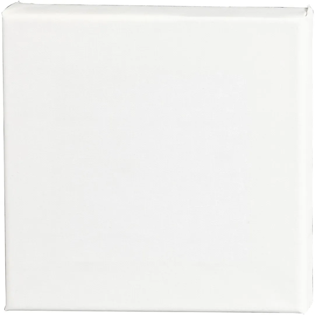 Creativ Company Canvas 20x20cm - 80 Stuks Wit