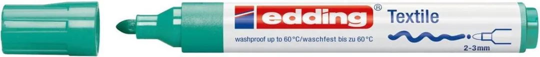 edding 4500034 Textielmarker - Vaalgroen