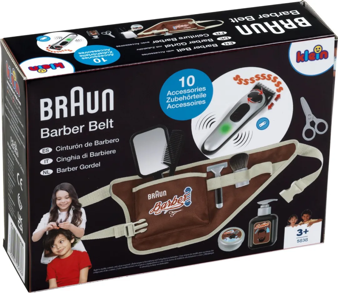 Klein Toys Braun Barbierset - Multicolor