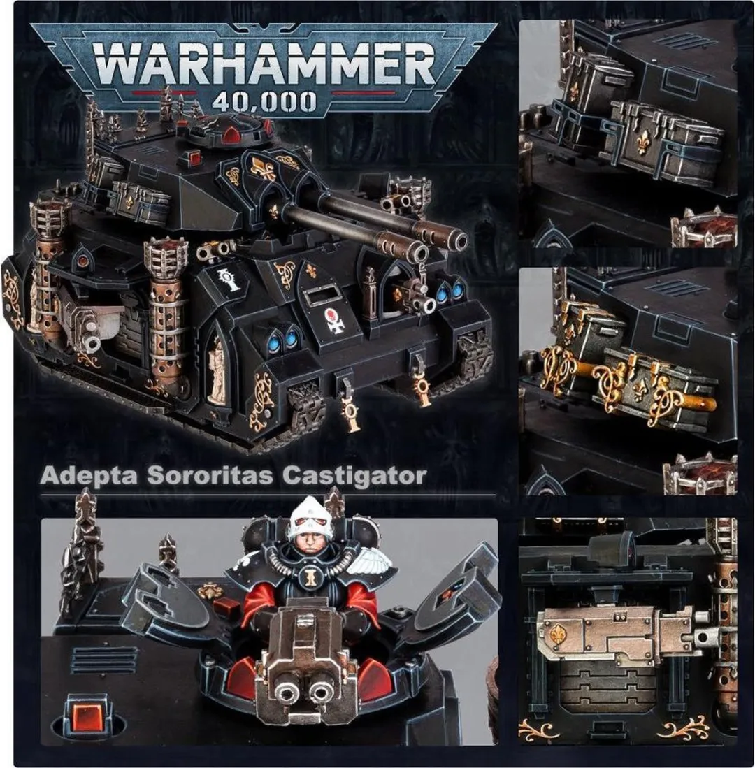 Games Workshop Warhammer 40.000 Adepta Sororitas Castigator 52-33