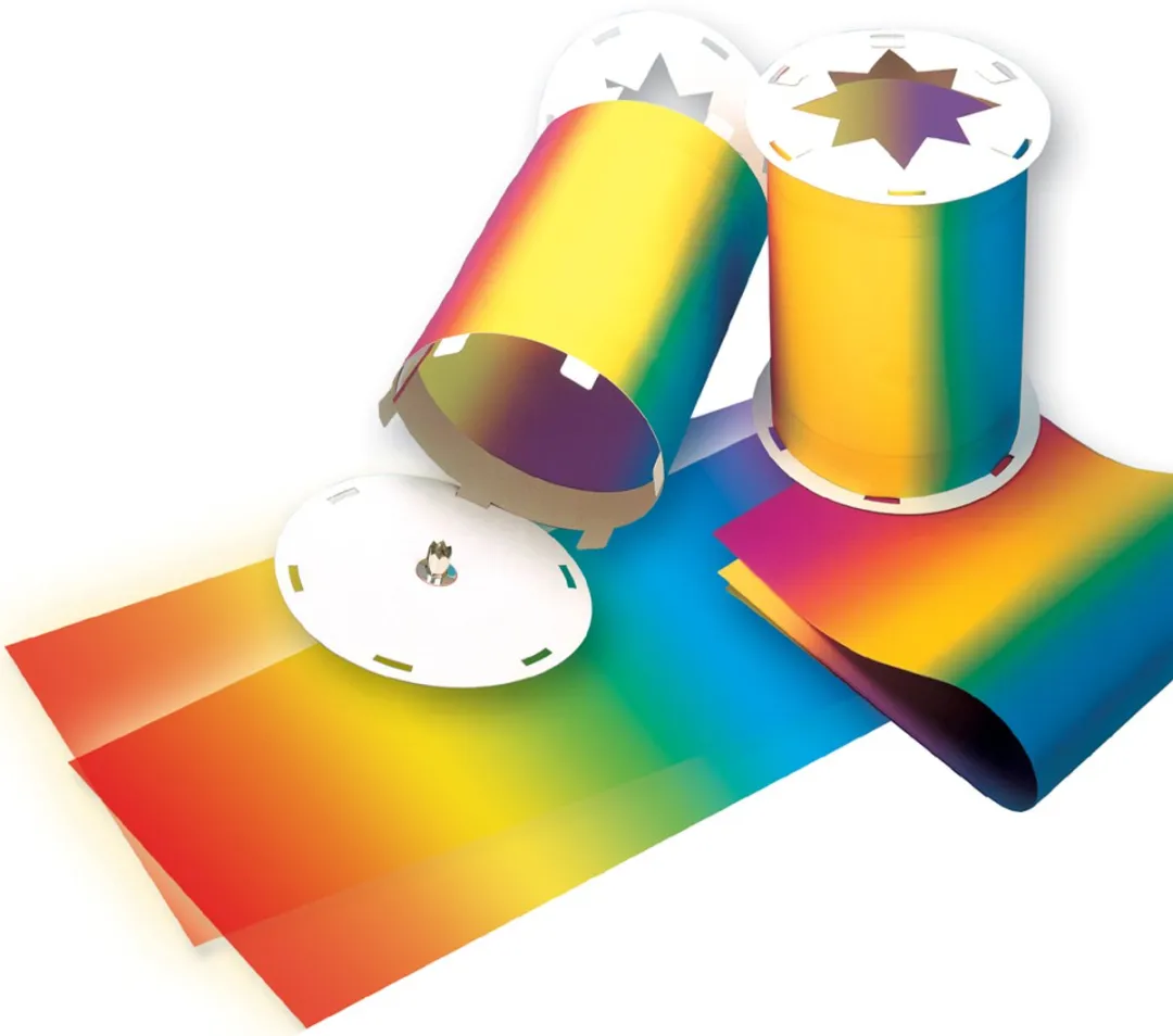 Folia Transparantpapier Regenboog - 1 Stuk