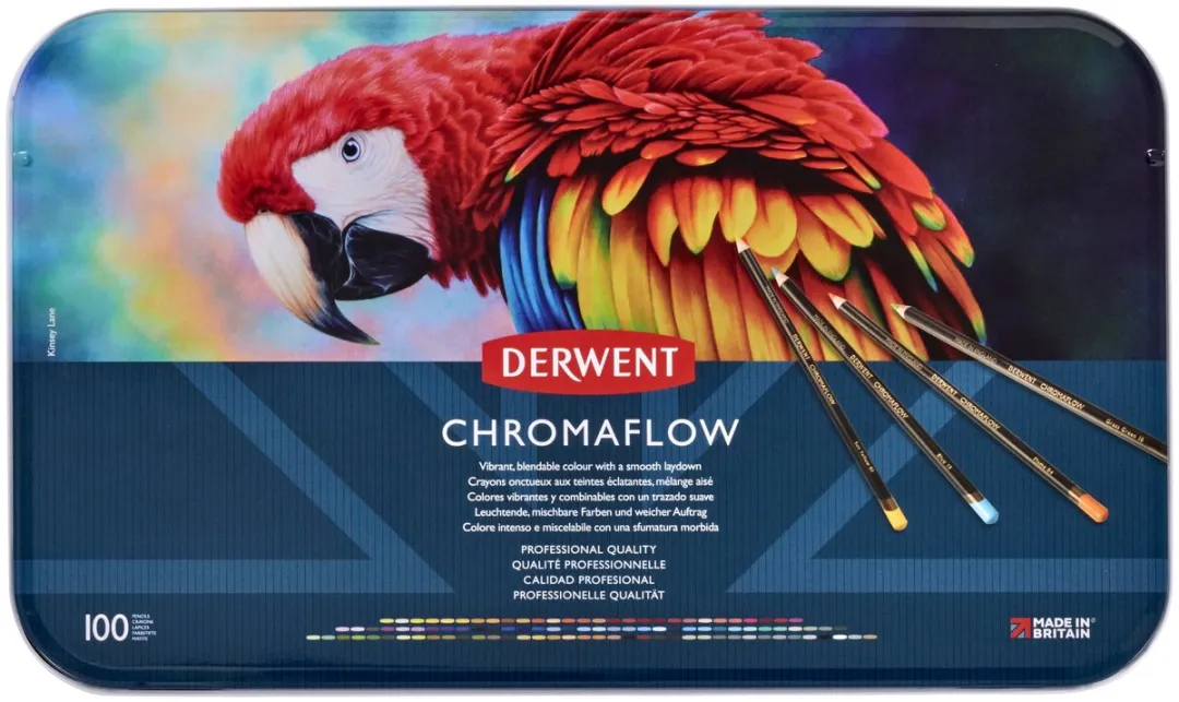 Derwent Chromaflow Kleurpotloden Set 100 Stuks - Assorti