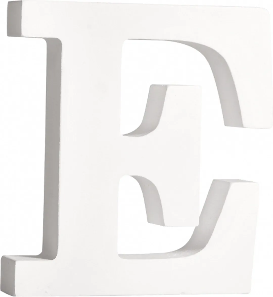 Rayher Houten Letter E 11cm