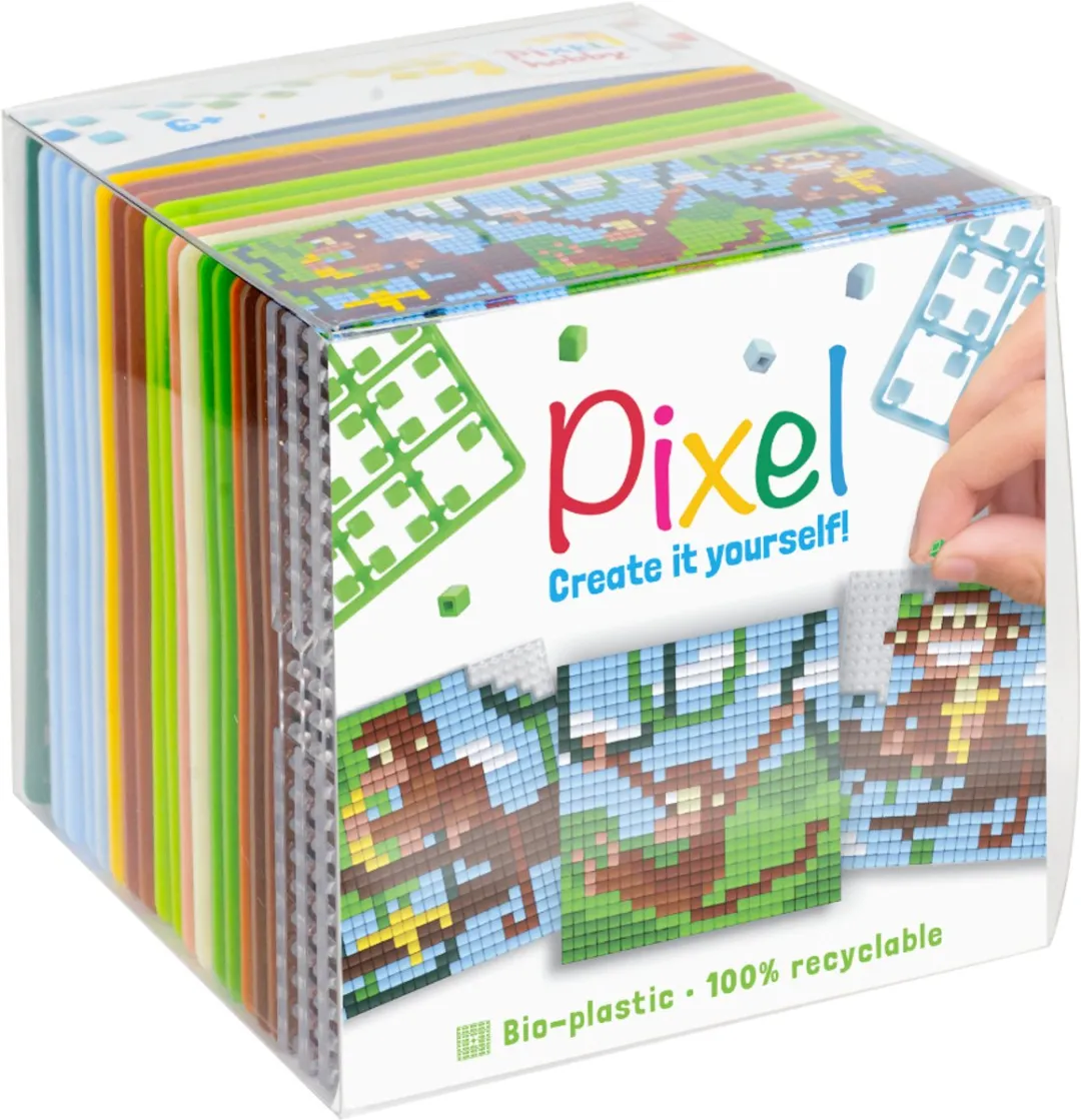 Pixelhobby Kubus Aapjes