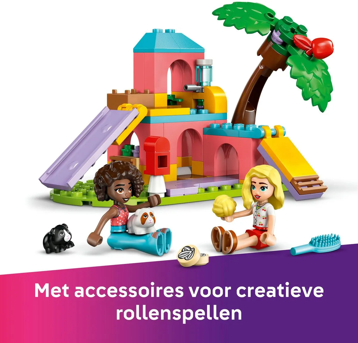 LEGO Friends Caviaspeeltuin Bouwpakket 42640 - 2 Minifiguren