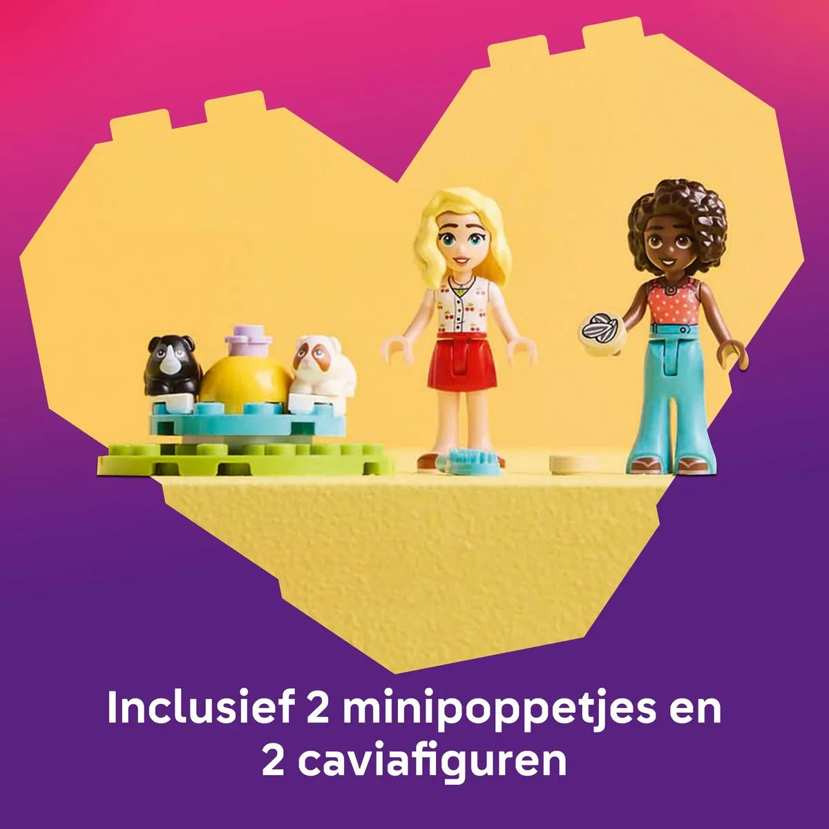 LEGO Friends Caviaspeeltuin Bouwpakket 42640 - 2 Minifiguren