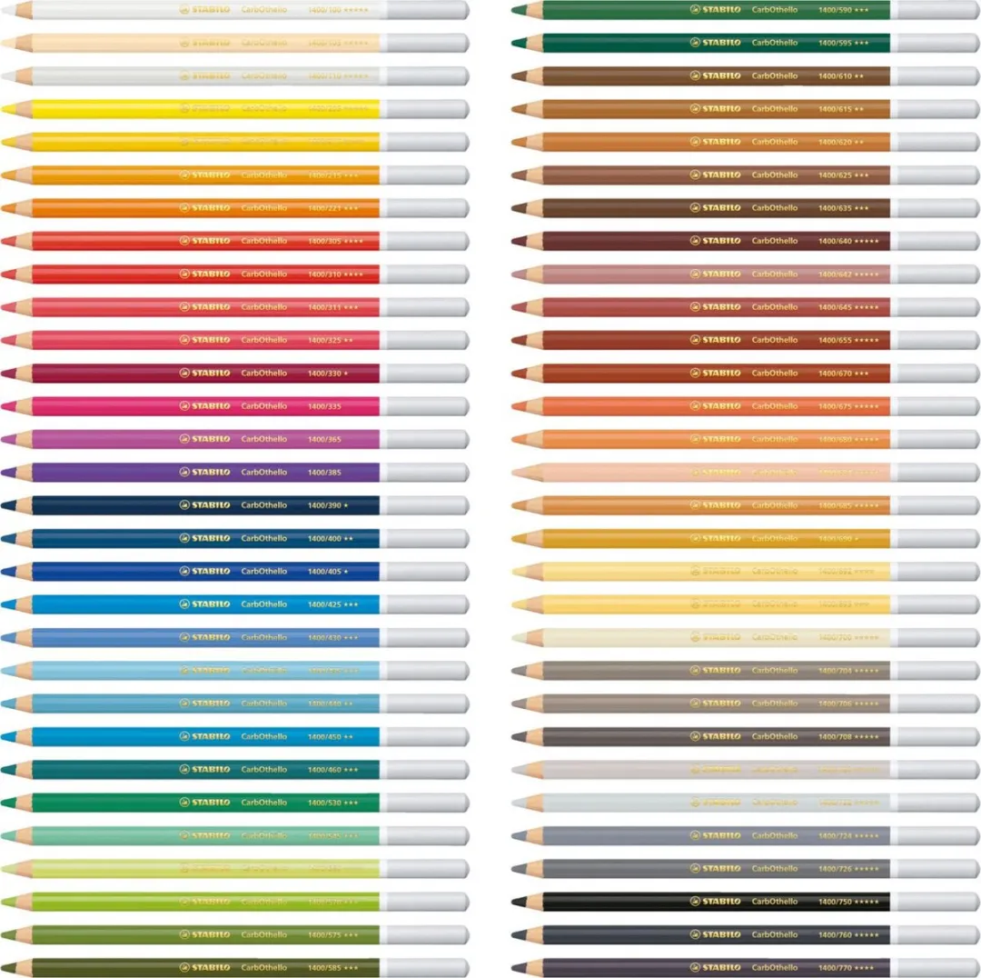 STABILO CarbOthello Kalkpastel Kleurpotlood - Pruissisch blauw - afbeelding 2 van 6