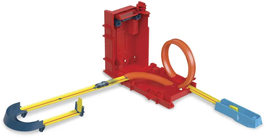 Hot Wheels Track Builder HDX78 Stuntpakket - 6 Baandelen - Meerkleurig