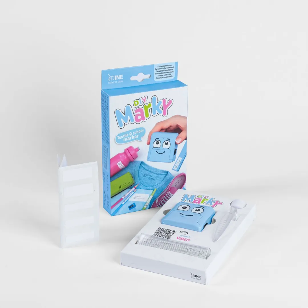 Colop Marky Textielstempel Set - Pastelblauw