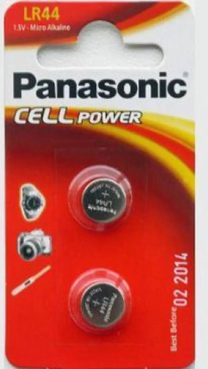 Panasonic LR-44 Knoopcel - 2 Stuks