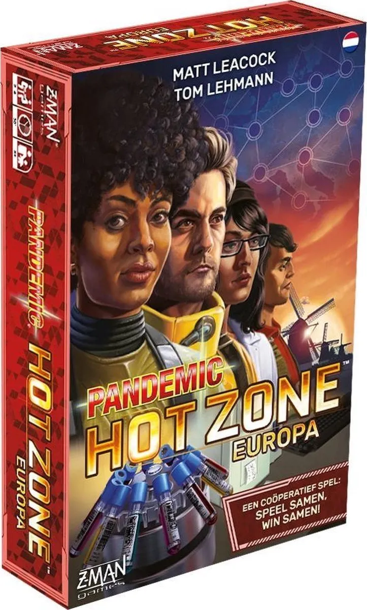 Z-Man Games Pandemic Hot Zone Europa ASM-ZMG7142NL - Bordspel 2-4 spelers