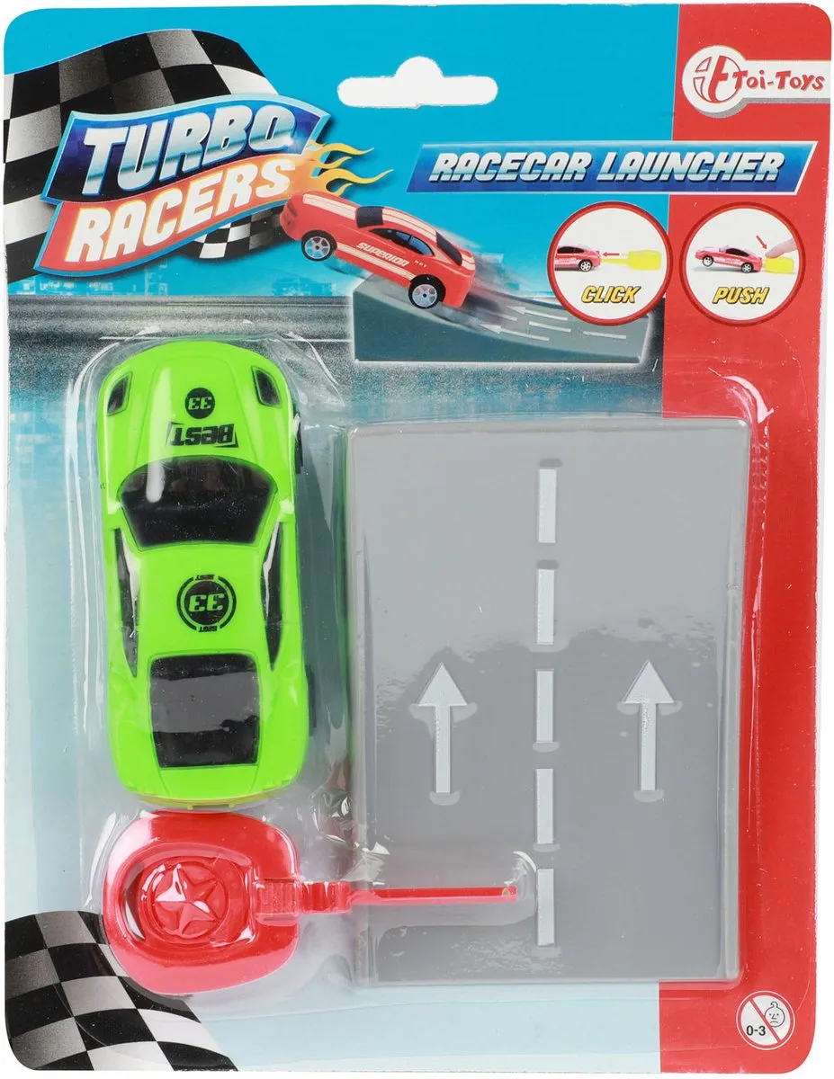 Toi-Toys Turbo Racers Afschiet Rallyauto 27092Z - Multikleur