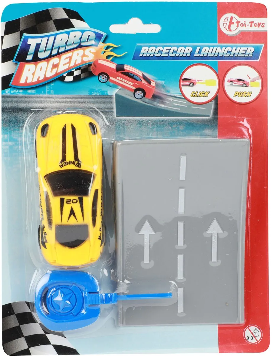 Toi-Toys Turbo Racers Afschiet Rallyauto 27092Z - Multikleur
