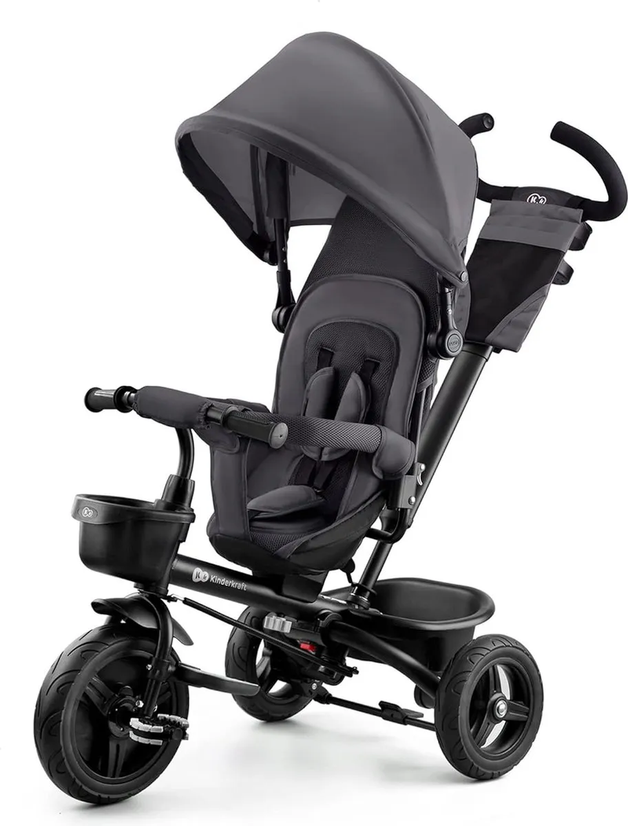 KinderKraft Driewieler Grijs - 9 maanden tot 25 kg