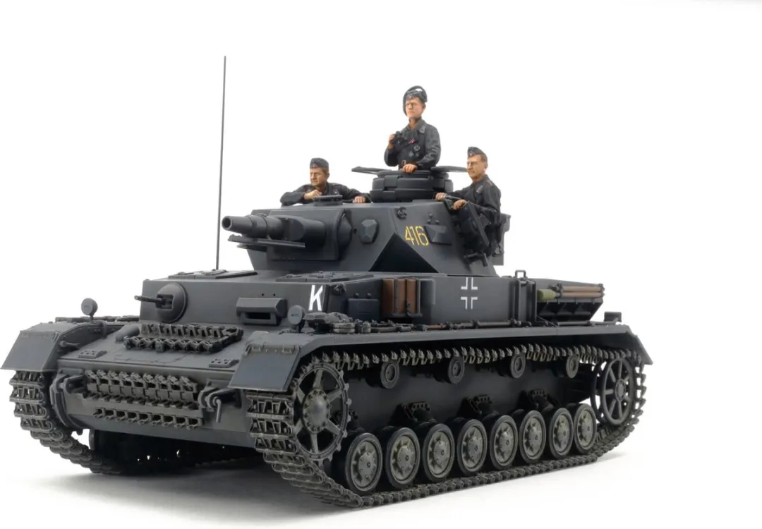Tamiya 35374 Panzerkampfwagen IV F L24/75mm Modelbouwpakket - 1:35 - Multi