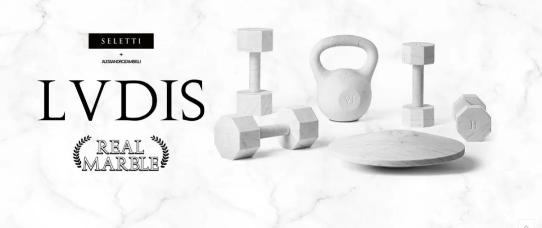 Seletti LVDIS Marmeren Kettlebell 6 kg