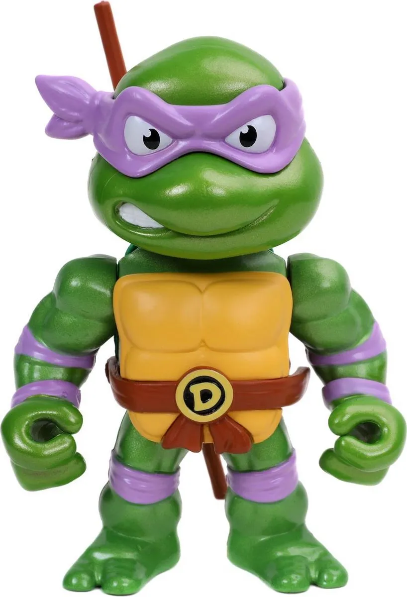 Jada Toys Turtles Donatello Actiefiguur 4" - MPN 1480867 - Multi - afbeelding 6 van 6