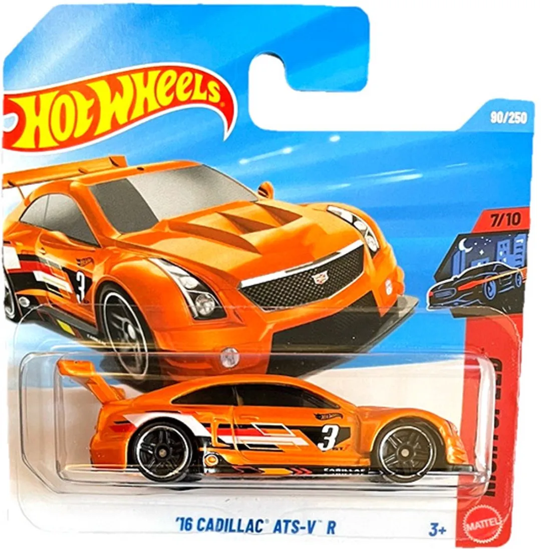 Hot Wheels '16 Cadillac ATS-V R Orange 21A Speelgoedauto