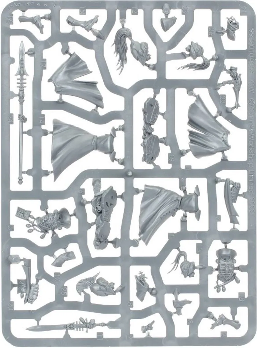 Games Workshop Warhammer 40.000 Aeldari Warlocks - 26 Onderdelen