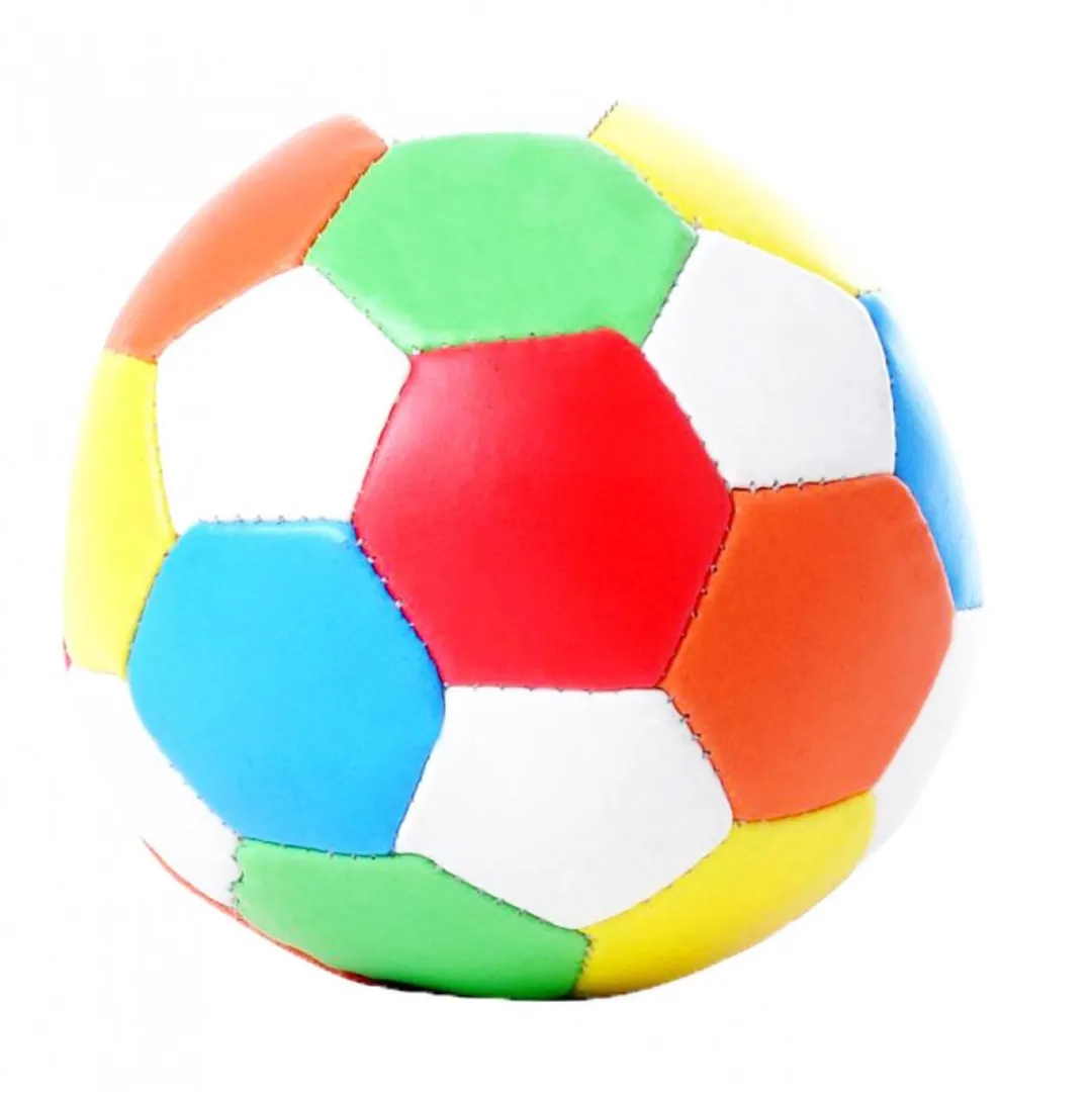 Angel Toys Softbal 15cm - Wit/Groen/Geel/Rood/Geel